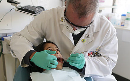 Sarat Thikkurissy, DDS, MS, directs the walk-in dental clinic at Cincinnati Children’s.